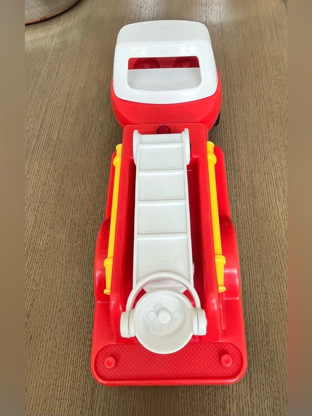 Vintage Little Tikes Red Fire Rescue Truck Toy with Ladder